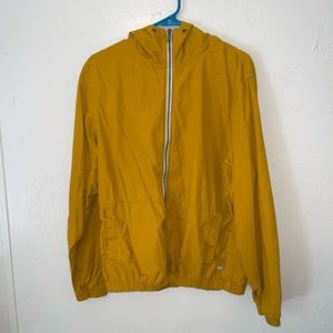 Yellow DENIM & FLOWER windbreaker